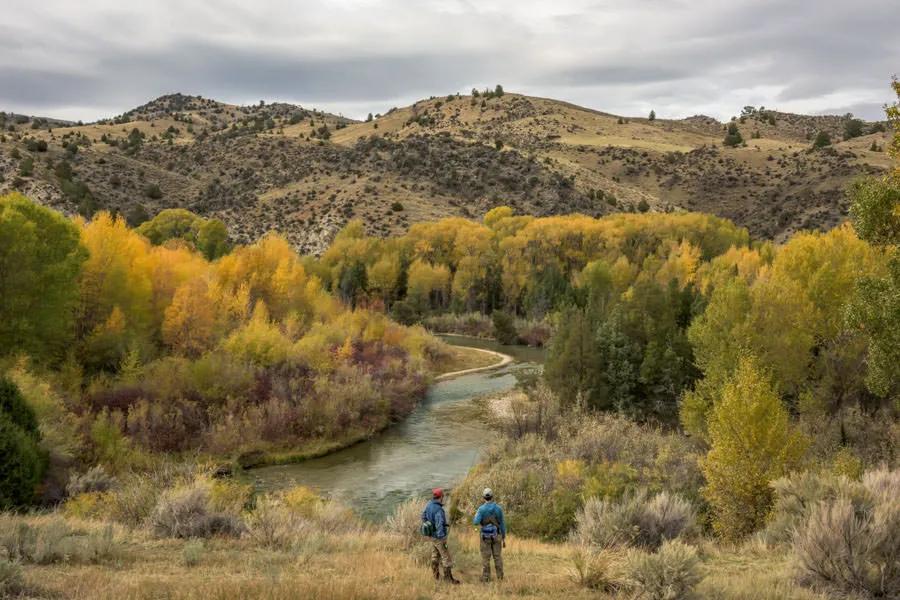 Fall fishing in southwest Montana