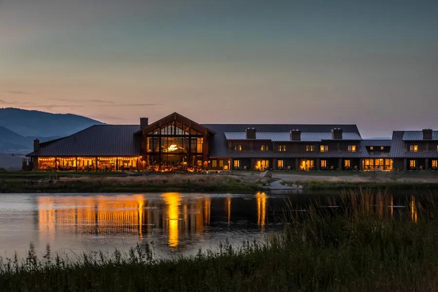 Montana fly fishing lodge