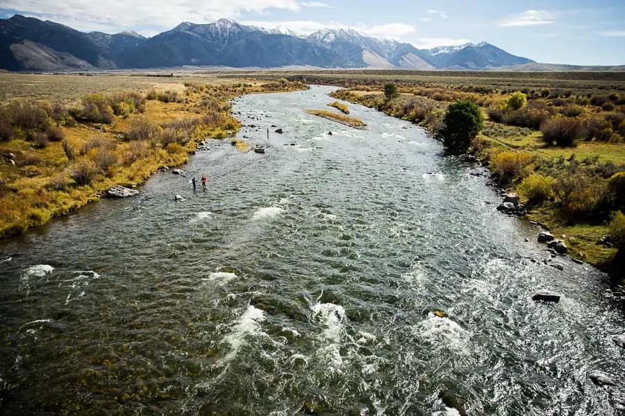 "Because oxygen solvates best in cold water fish concern themselves with finding more oxygen, this is found in riffled areas."