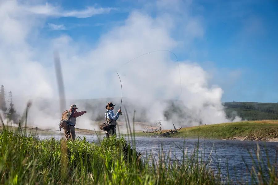 fly fishing yellowstone national park