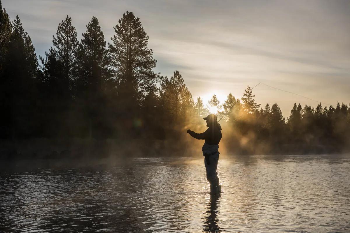 October fly fishing on The Madison River