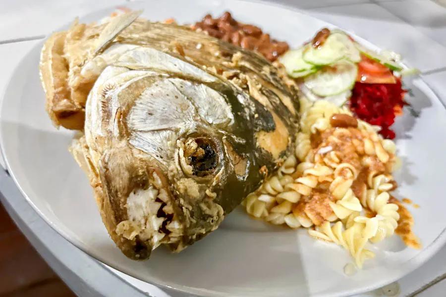 Piranha Sometimes piranha are better encountered on your plate rather than out in the river when they cutting your new $120 jungle taper fly line. Photo: David Thompson, Brickhouse Creative