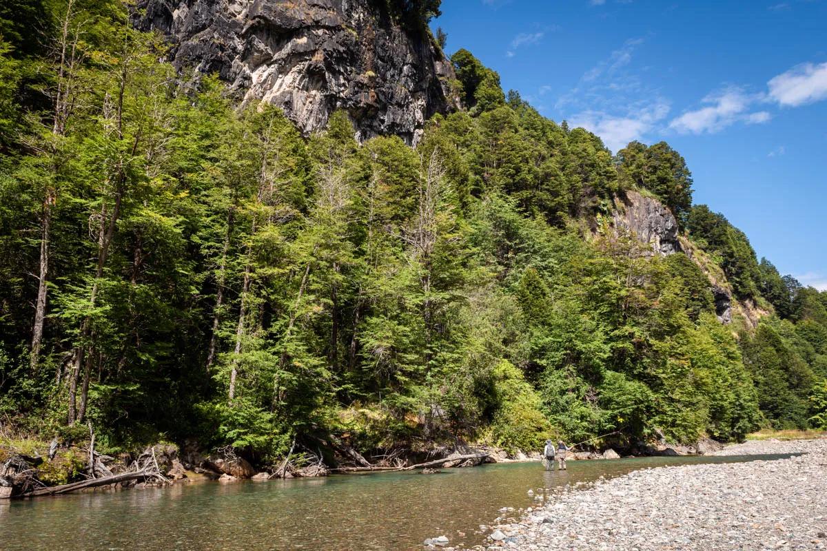 Rio Mogote The Rio Mogote was lined with thick forest and possessed incredible water clarity and trout