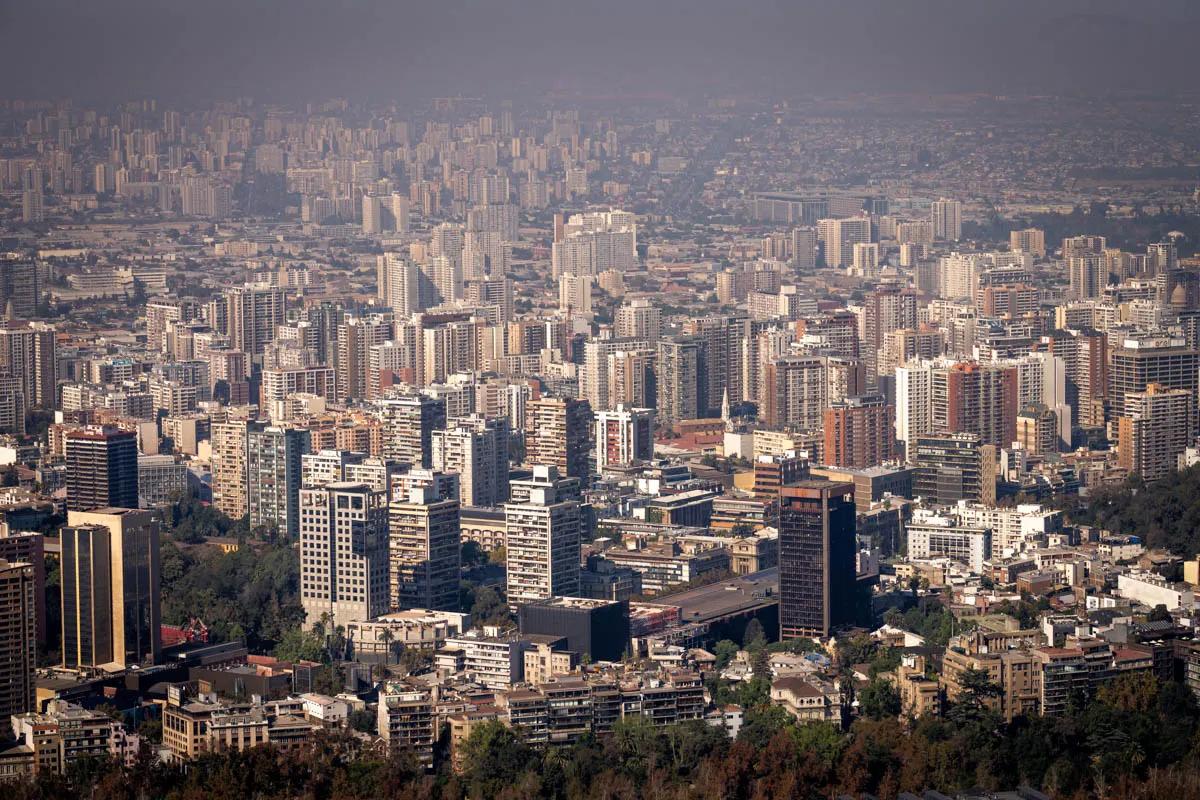 Santiago is Chile's largest city with a population of nearly 7 million.