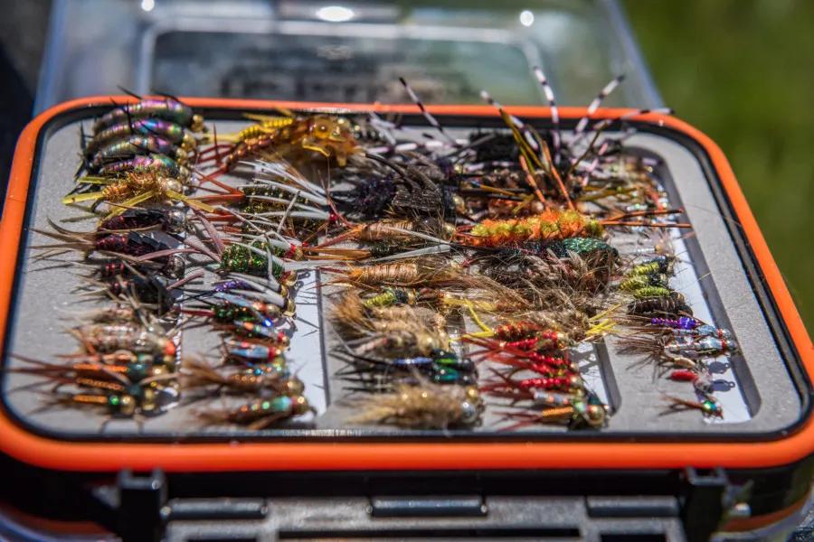 Beadhead nymphs, especially a beahdead Prince Nymph, are important flies to have on the Smith River.