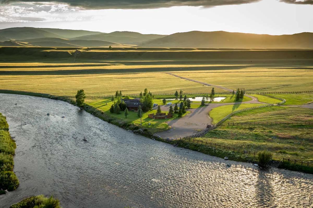 The Madison River is a world famous river within an easy drive of Bozeman, Montana