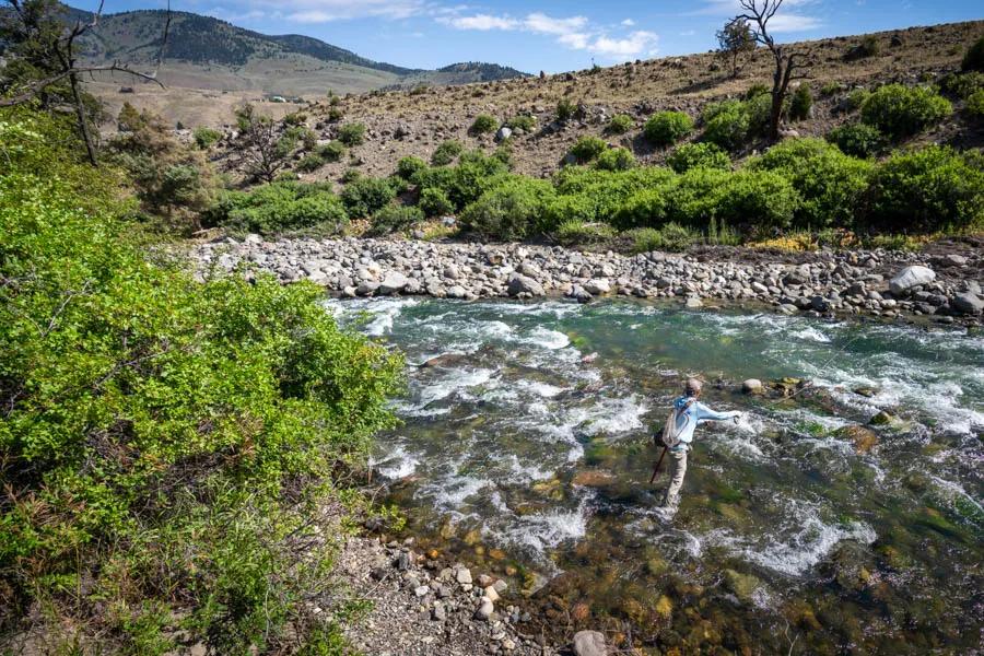 Discovering places to fly fish on your own is something every angler should experience. 