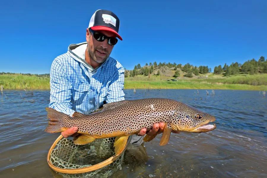 Big trout in Montana can be found year-round, but the week or so after runoff is a good time to find some dandies.