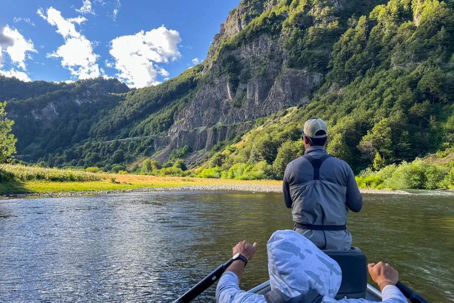 Guide Fly Fishing in Patagonia Float Fishing in Patagonia