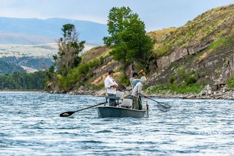 The Yellowstone River has consistent fishing from its source all the way down to near Billings, Montana.