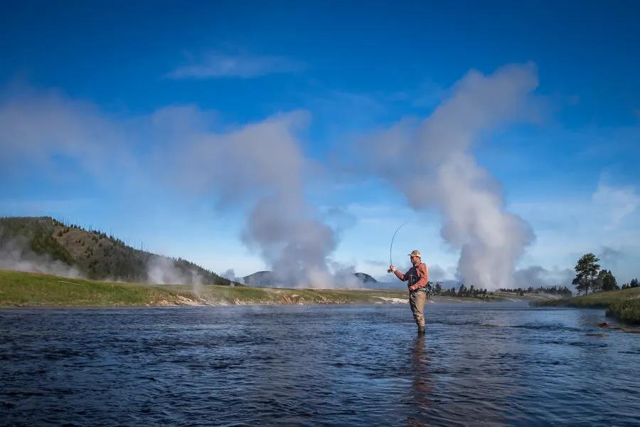 Montana Angler fly fishing trips Yellowstone National Park fly fishing