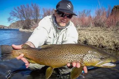 Fly Fishing for Large Trout in Montana