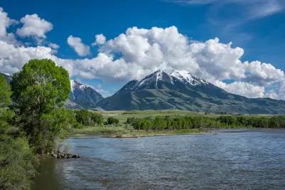 Spring scenery in Paradise Valley