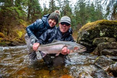 Spring Steelhead Fishing in Alaska