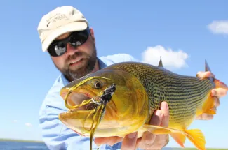 Big flies equal big golden dorado