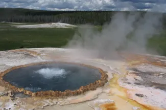 Geysers in YNP