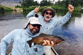 Rainbow trout in Montana