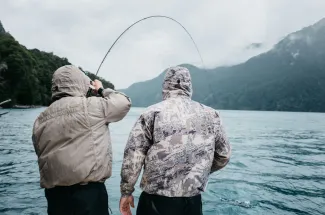 Bent rods are to be expected when fly fishing Argentina