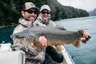 Lago Menendez Brown Trout