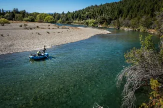 The gin clear waters of Argentina