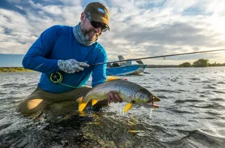 A nice big river brown