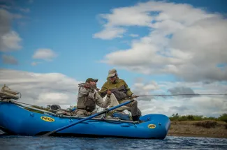 Teamwork on the Rio Pico