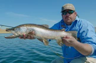 Ennis Lake fishing 