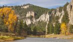 fall mountain range