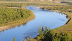 Mongolian fishing camp