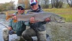 A nice taimen fly fishing