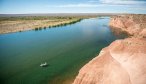 Limay river in Argentina