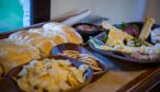 fresh bread at estancia