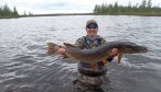 Canada pike fishing