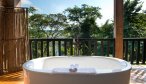 Jungle hot tub