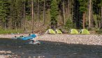 Camp South Fork of the Flathead