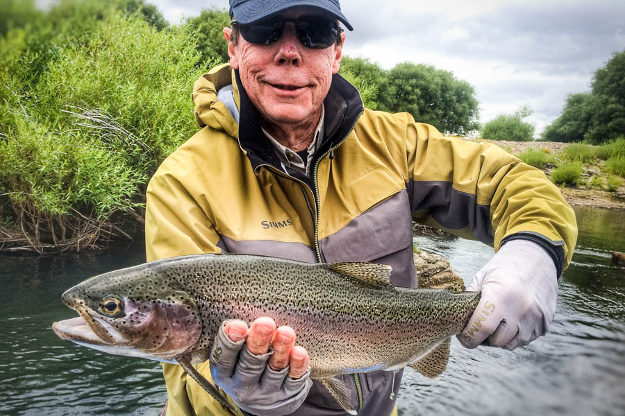 One of Randy's many nice fish from the Rio Pico float