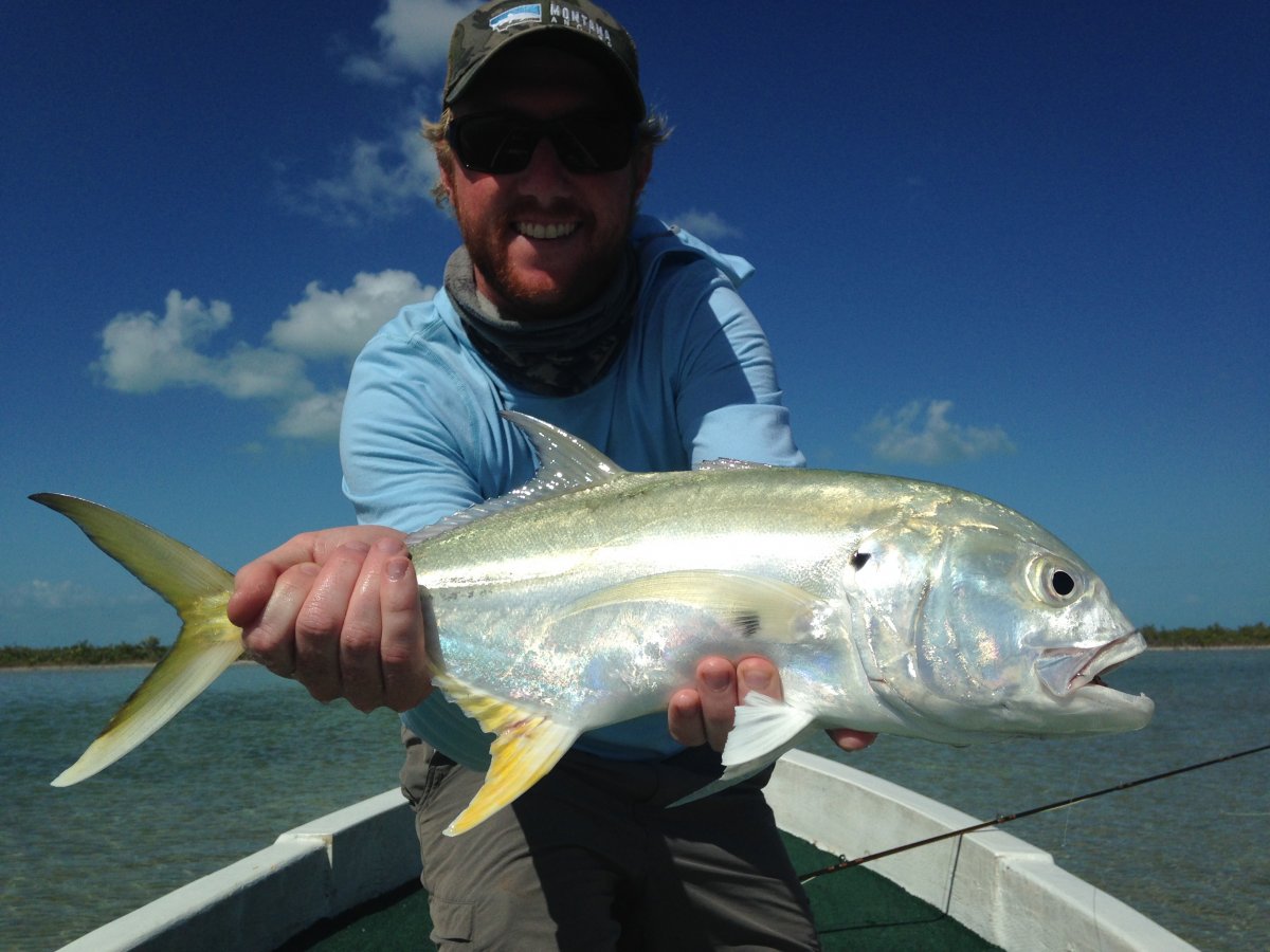 Although not nearly as prestigious as a Permit, Jacks are fun targets on the flats