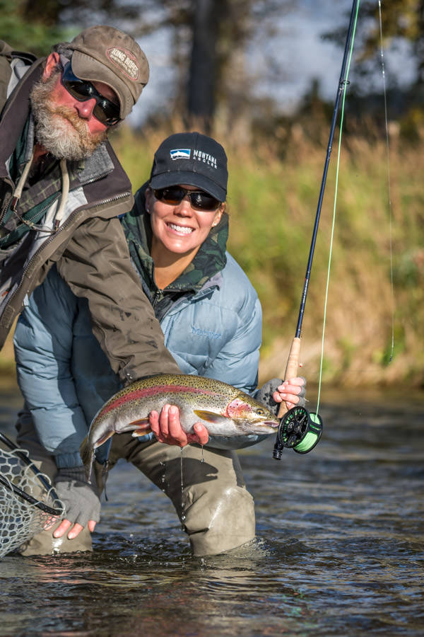 An "average" Middle Copper Rainbow. We landed well over 20 trout in the 20" or larger category on day 2