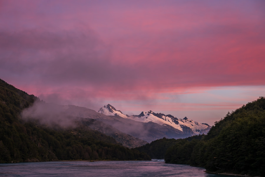 Our parting gift from Patagonia Baker Lodge