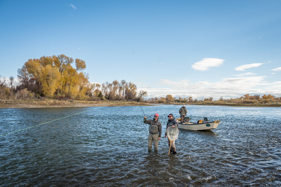 When that big Missouri River trout heads for the next run downstream it’s sure nice knowing that you’ve got a good backing to fly line knot!