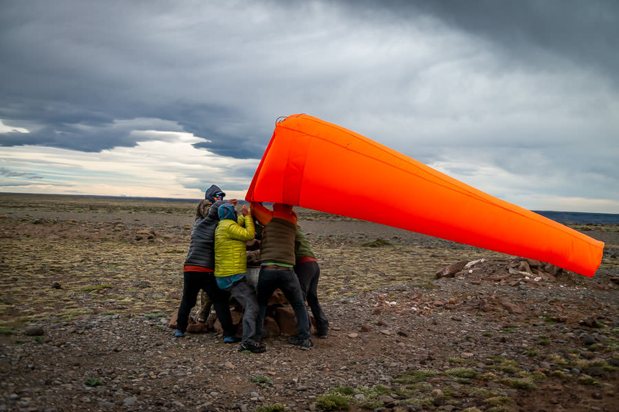 " The morning we flew out was the windiest of them all, with gusts approaching 60 mph and higher winds predicted for the following week."