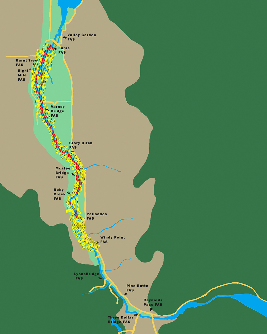 At current growth rates we can expect a 300% population increase within 35 years. Even if we cap commercial trips now, if a carrying capacity is not set for ALL use the river will become over run. Rest and Rotation will not protect the river from its biggest threat: the growth of Bozeman