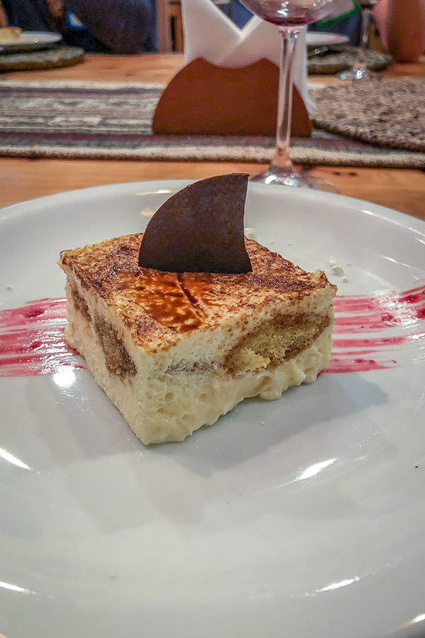 Shark attack Tiramisu