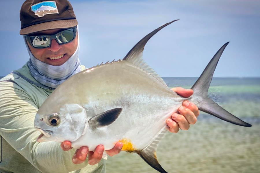 My first permit of the trip. It always feels good to get the monkey off your back!